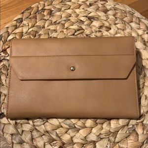 Tan genuine leather wallet from Spain.  Brand new.